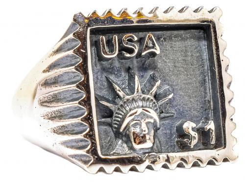 ANILLO SELLO "USA"