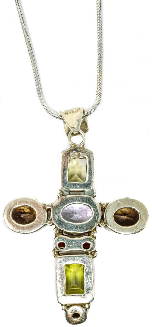 CRUZ COLGANTE DE PLATA