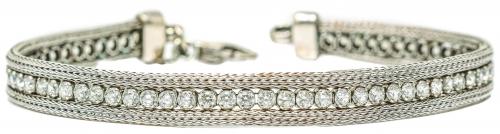 PULSERA DE PLATA CON CIRCONITAS