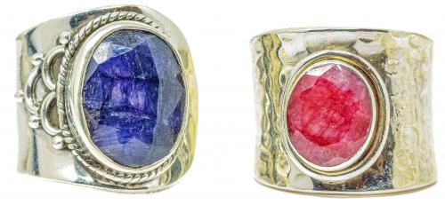 DOS ANILLOS DE PLATA
