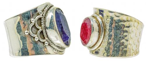 DOS ANILLOS DE PLATA