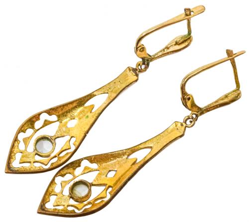DOS PARES DE PENDIENTES DE LUTO DEL S.XIX