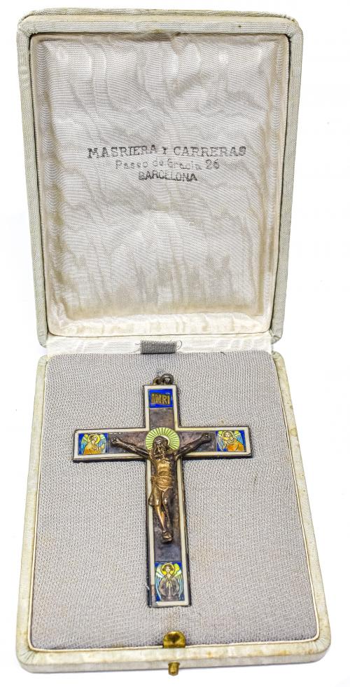 CRUZ COLGANTE DE MASRIERA DE PPS. DEL S.XX