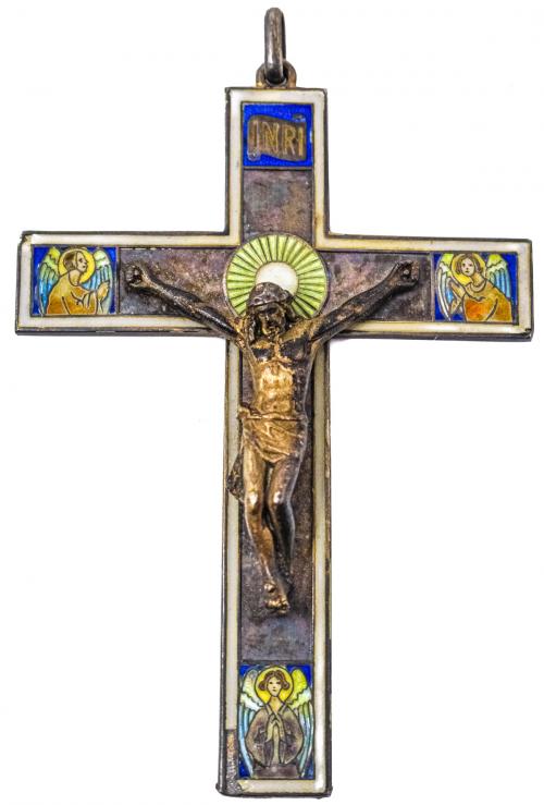 CRUZ COLGANTE DE MASRIERA DE PPS. DEL S.XX