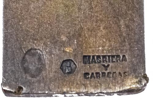 CRUZ COLGANTE DE MASRIERA DE PPS. DEL S.XX