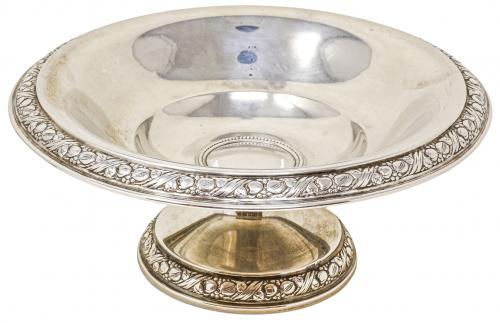 CENTRO DE MESA EN PLATA DEL PRIMER TERCIO DEL S.XX