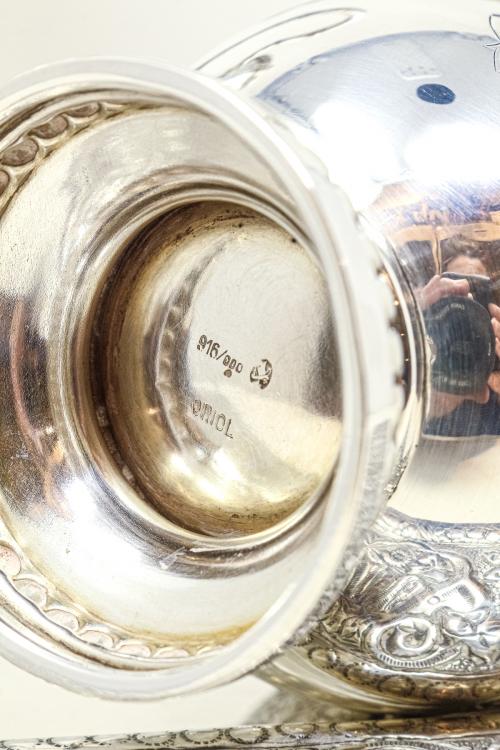 SERVICIO DE CAFÉ EN PLATA DEL PRIMER TERCIO DEL S.XX