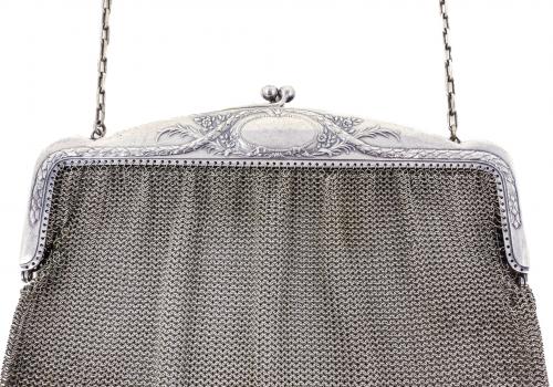 BOLSO DE MALLA DEL PRIMER CUARTO DE SIGLO XX