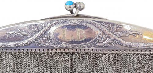 BOLSO DE MALLA DEL PRIMER CUARTO DE SIGLO XX