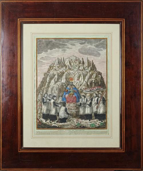 GRABADO ENMARCADO DEL SIGLO XIX