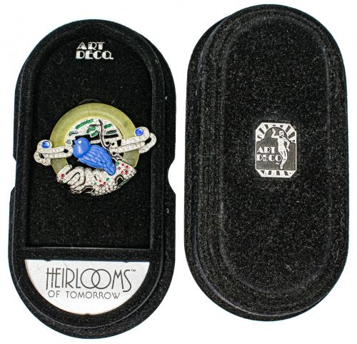 BROCHE DE BISUTERÍA ESTILO ART DECÓ