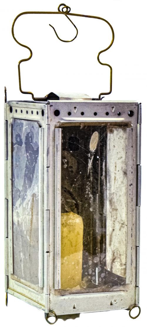 LINTERNA PLEGABLE "BLITZLATERNE" DE PRINCIPIOS DEL S.XX
