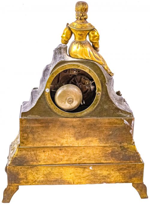 RELOJ DE SOBREMESA "DAMA LEYENDO"