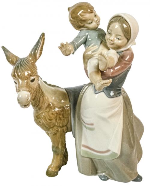 FIGURA EN PORCELANA LLADRÓ DEL ÚLTIMO CUARTO DEL S.XX