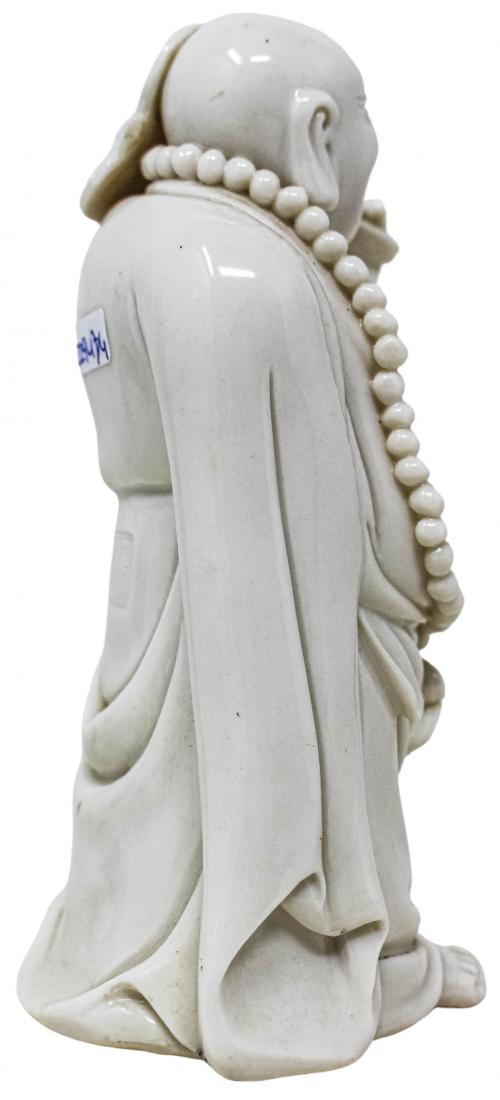FIGURA CHINA EN PORCELANA BLANCA DEL PRIMER TERCIO S.XX