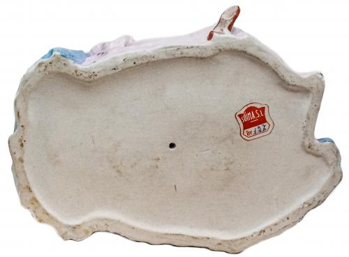 FIGURA EN PORCELANA DE MEDIADOS DEL S.XX-