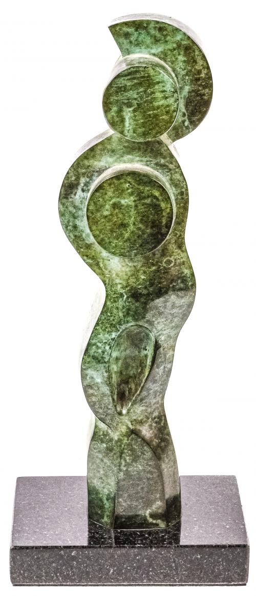 ESCULTURA EN BRONCE DE LOS AÑOS 80