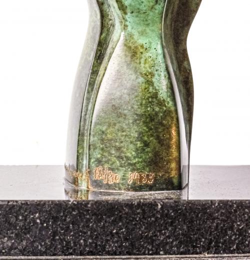 ESCULTURA EN BRONCE DE LOS AÑOS 80