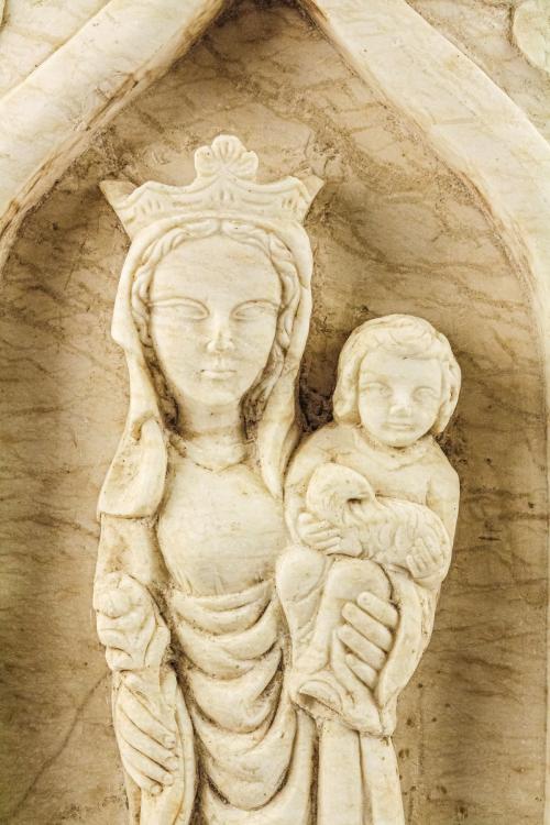 RELIEVE EN ALABASTRO DEL ÚLTIMO TERCIO DE SIGLO XIX