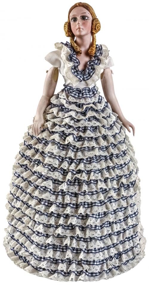 MUÑECA LÁMPARA DE BISCUIT