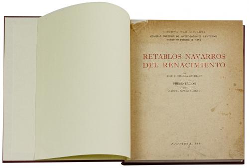 "RETABLOS NAVARROS DEL RENACIMIENTO"
