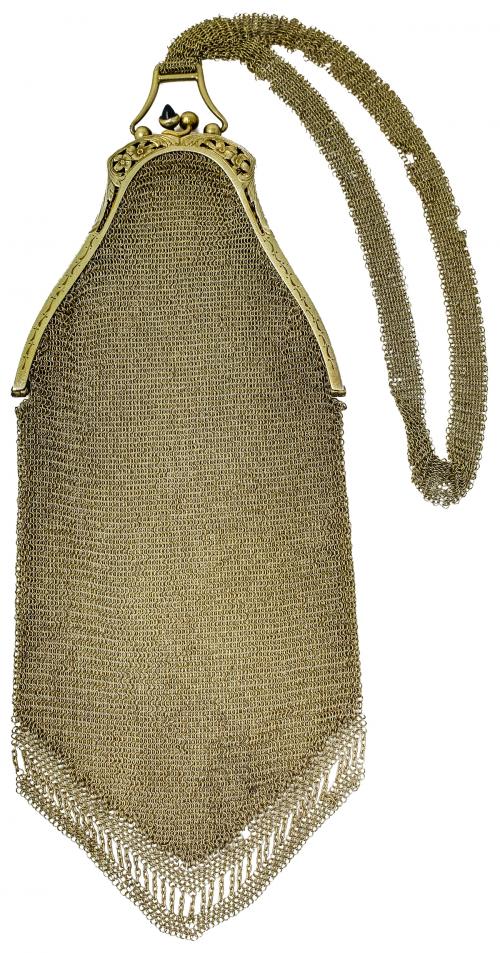 BOLSO EN PLATA DEL S.XIX