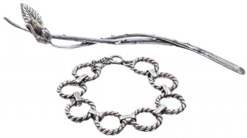 LOTE VARIADO EN PLATA DEL ÚLTIMO CUARTO DEL S.XX