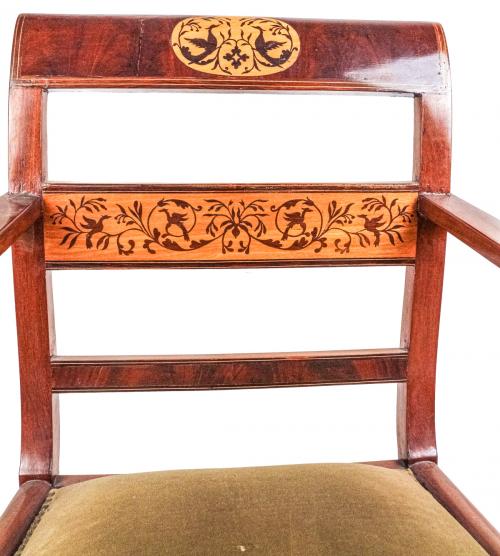 SILLÓN ISABELINO DEL SEGUNDO TERCIO DEL S.XIX