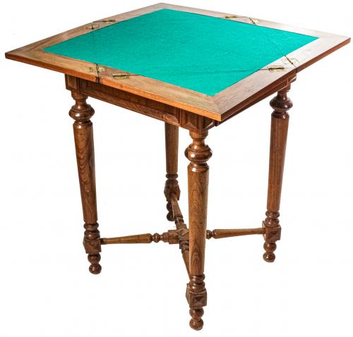 MESA DE JUEGO DE PAÑUELO DEL PRIMER TERCIO DEL S.XX