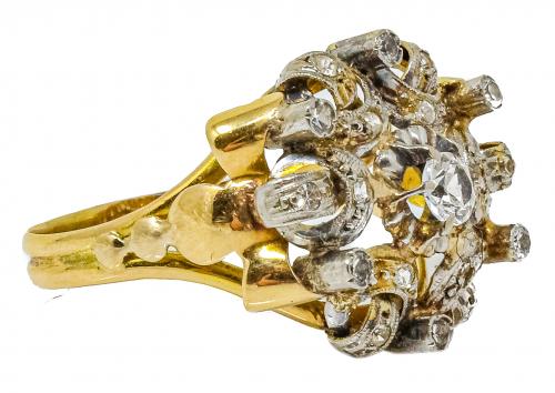 SORTIJA DE FLES. DEL S.XIX