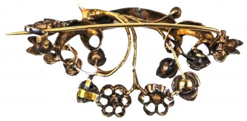 BROCHE ISABELINO DEL S.XIX