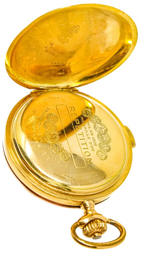 RELOJ DE BOLSILLO SABONETA CON SONERÍA PPS. DEL S.XX