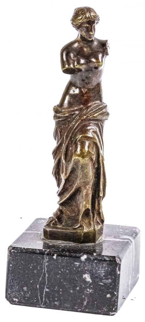 FIGURA MINIATURA EN BRONCE DEL PRIMER TERCIO S.XX