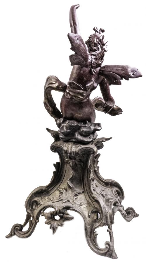 FIGURA EN CALAMINA DE PRINCIPIOS DEL S.XX