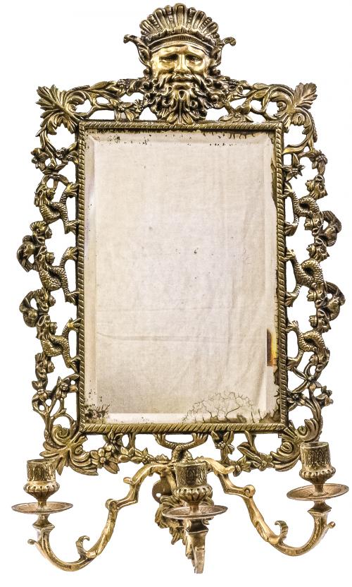 ESPEJO DE PARED DEL SIGLO XIX.