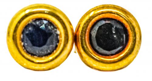 PENDIENTES SOLITARIO CON ZAFIROS