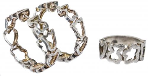 PENDIENTES Y ANILLO TOUS