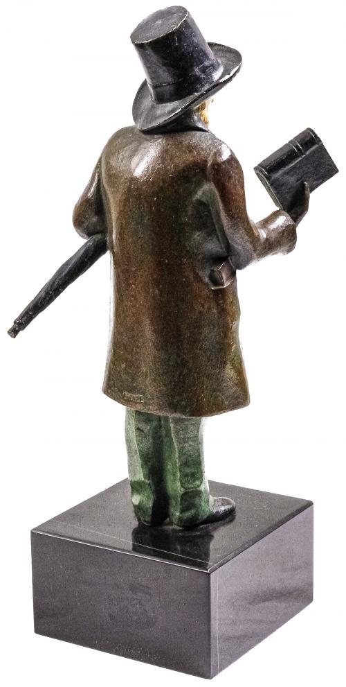FIGURA CRISELEFANTINA FIRMADA JOREL