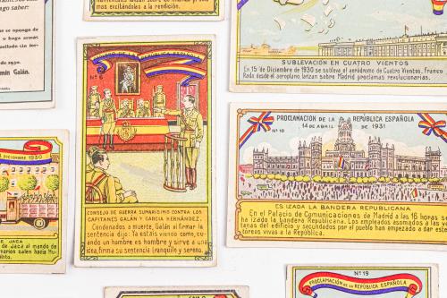 COLECCIÓN DE CROMOS DE "CHOCOLATES GUILLÉN"