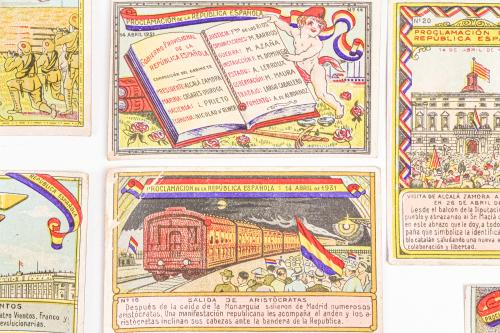 COLECCIÓN DE CROMOS DE "CHOCOLATES GUILLÉN"