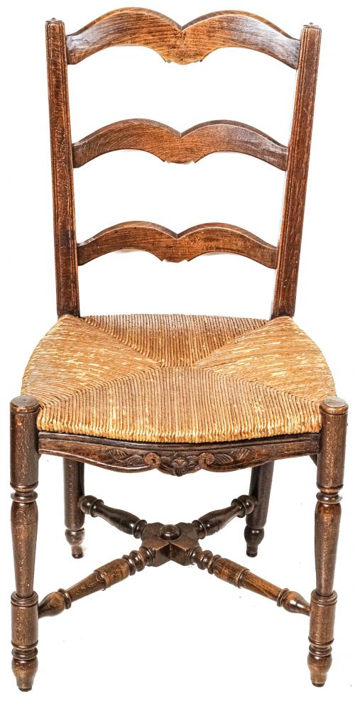 CUATRO SILLAS RUSTICAS S.XIX