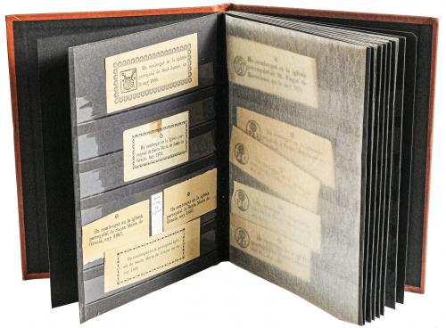 COLECCIÓN DE TARGETAS DE COMUNIÓN DE FINALES DEL S.XIX