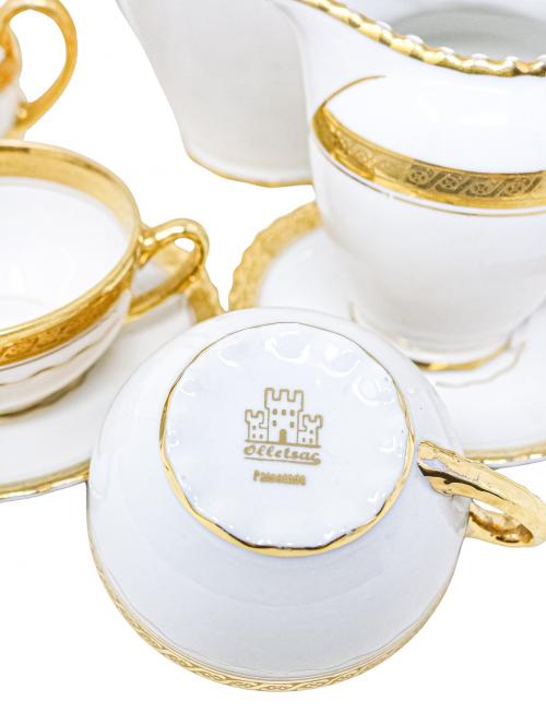 JUEGO DE CAFÉ DE PORCELANA OLLETSAC