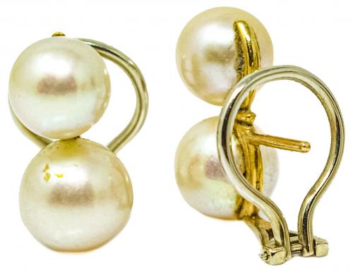 PENDIENTES TU Y YO CON PERLAS