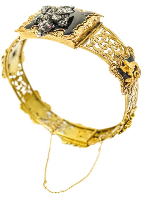 PULSERA DE FLES. DEL S.XIX