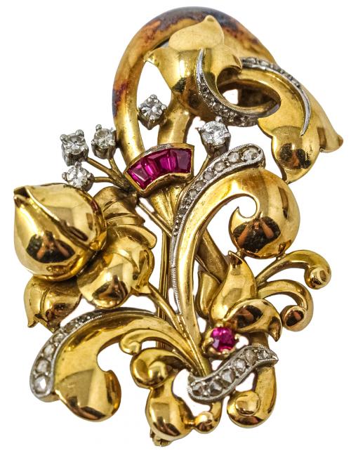BROCHE DE LOS AÑOS 40