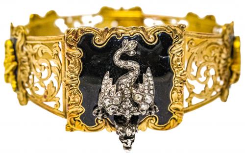 PULSERA DE FLES. DEL S.XIX