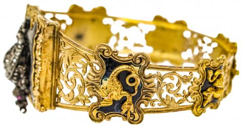 PULSERA DE FLES. DEL S.XIX
