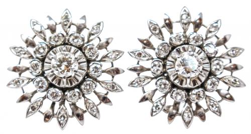 PENDIENTES CON BRILLANTES DE J.ROCA