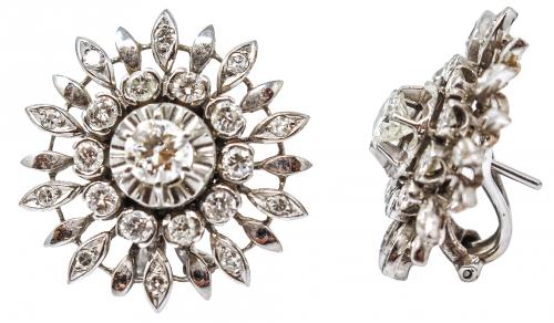 PENDIENTES CON BRILLANTES DE J.ROCA